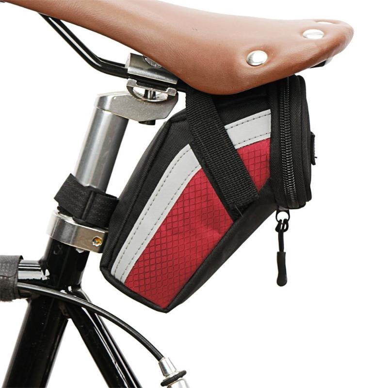 B-SOUL Bicycle Reflective Storage Saddle Bag Bike Seat Cycling Rear Pouch UK