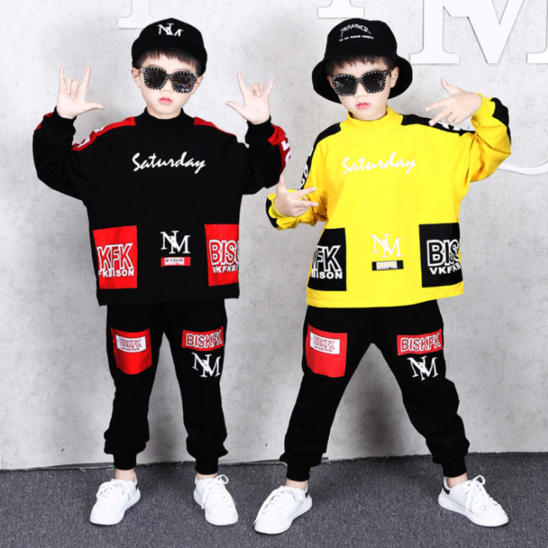 boys yellow tracksuit