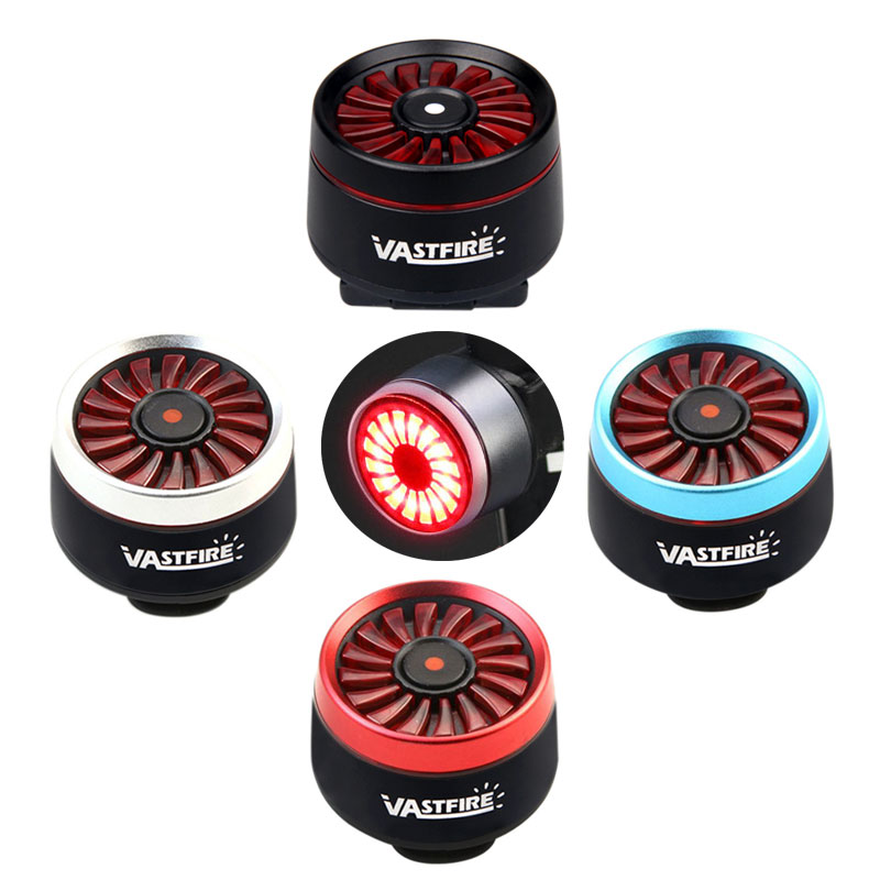 

USB Rechargeable Bicycle Rear Lamp Intelligent Brake Sensing Bike Tail Light Safety Warning Taillight Cycling Back Lantern