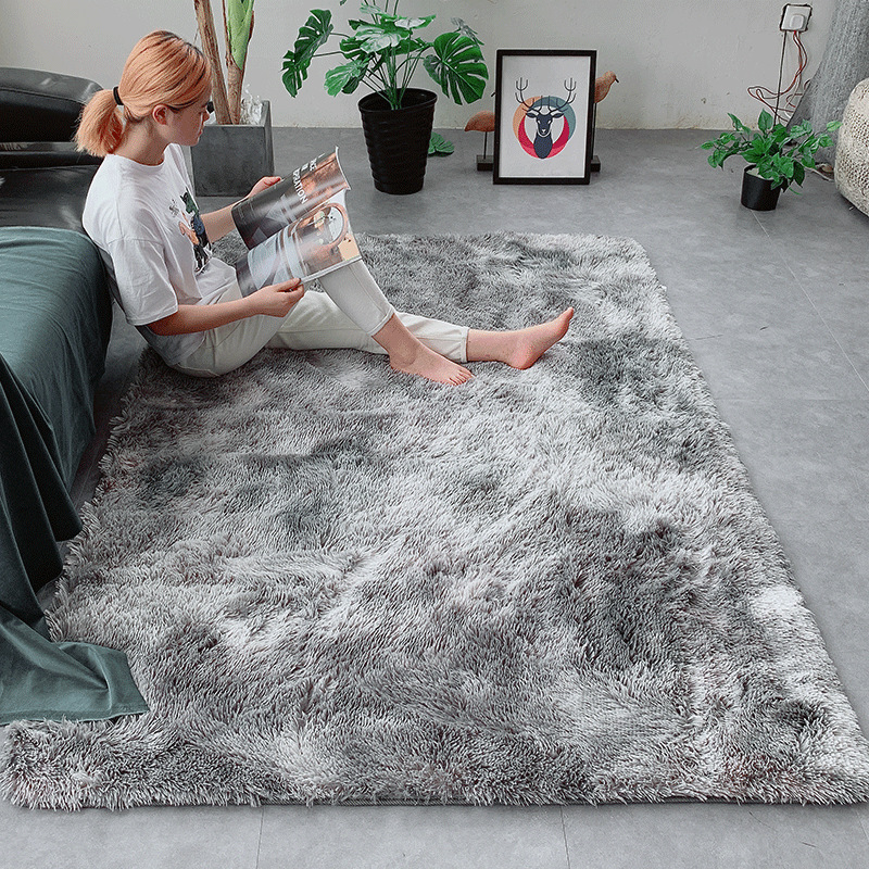 

Motley Plush Carpets For Living Room Soft Fluffy Rug Home Decor Shaggy Carpet Bedroom Sofa Coffee Table Floor Mat Cloakroom