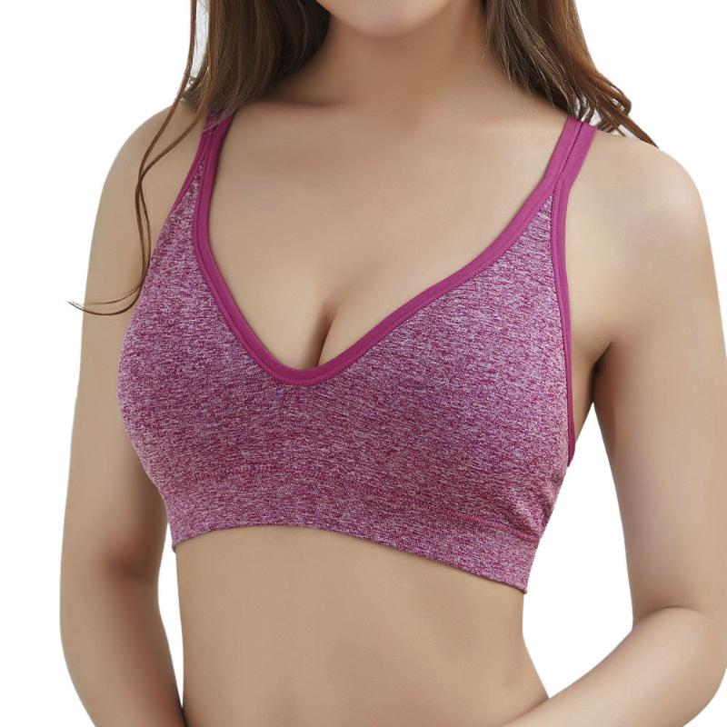 

Sports Top Vest Beauty Back Sports Bra Top -Proof Gathering High-Intensity Sport Bh Yoga Underwear Fitness Bra, Bk