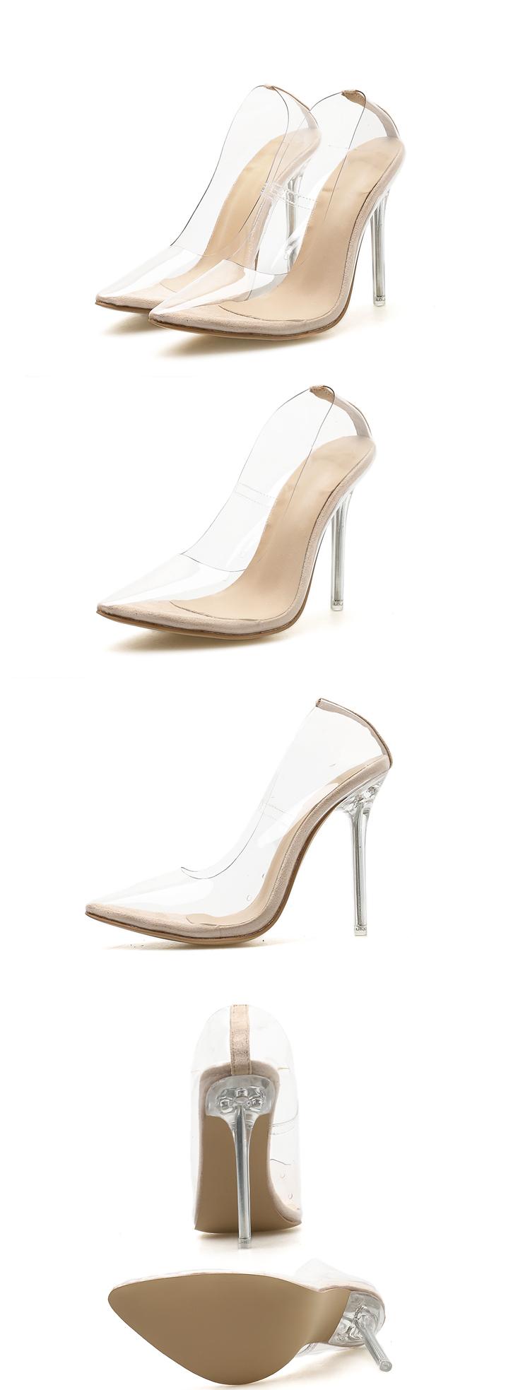 perspex heels sale