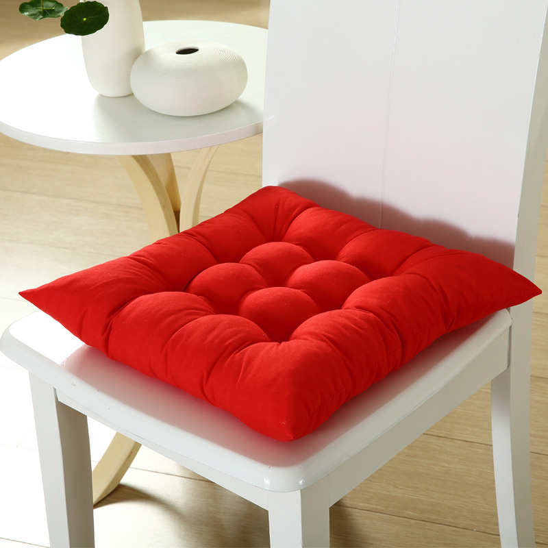 Pad siège Coussin de chaise durable Elasticité 41x41cm Accueil Coussin de siège pour manger Jardin Patio Intérieur Cuisine
