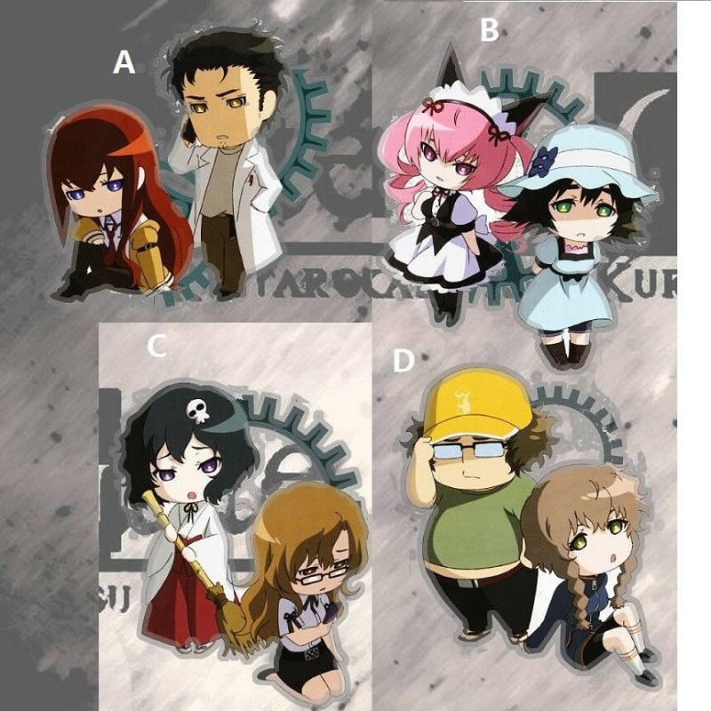 

Steins Gate 0 Amane Suzuha Acrylic Keychain Keyring Strap Double Sided Cute