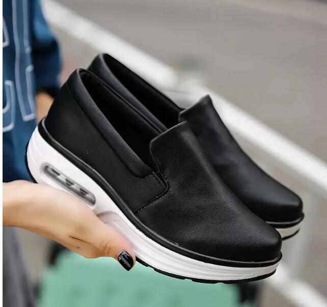 

Hot Sale-ers Platform toning Wedge Light weight zapatillas sports shoes for women Swing Shoes Breathable Slimming