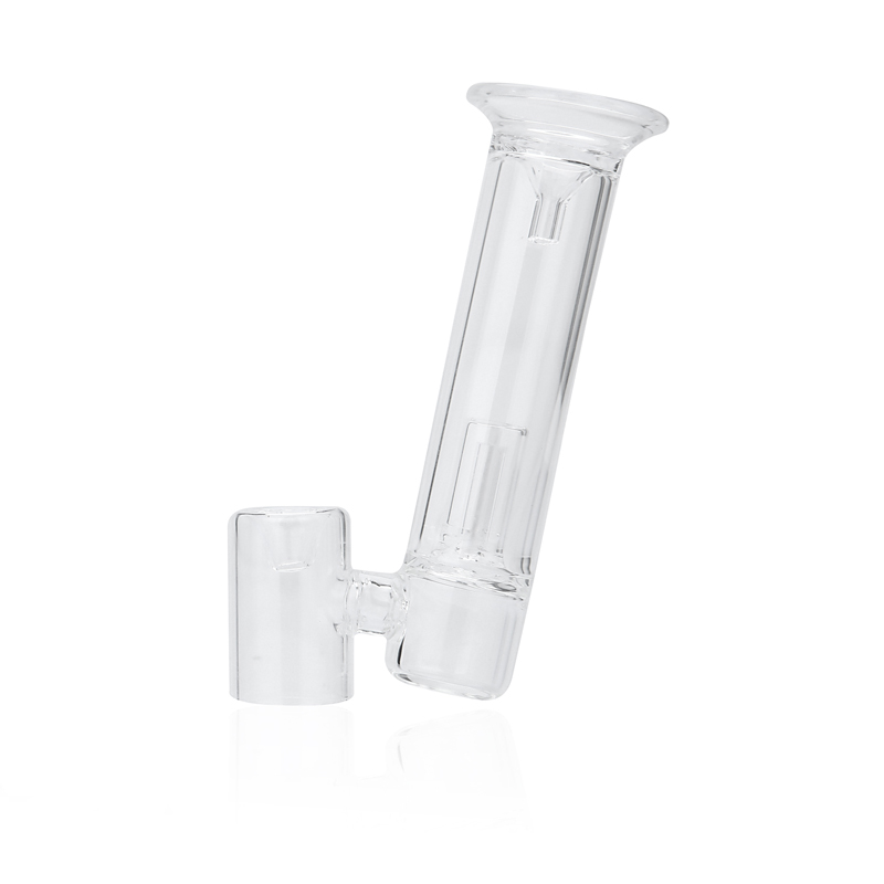 

20mm Glass Water Pipe Bubbler Filter Pieces Mouthpiece Adapter Replacement for Longmada Motar Wax Atomizer Tank IVEID 510 Vape Attachment