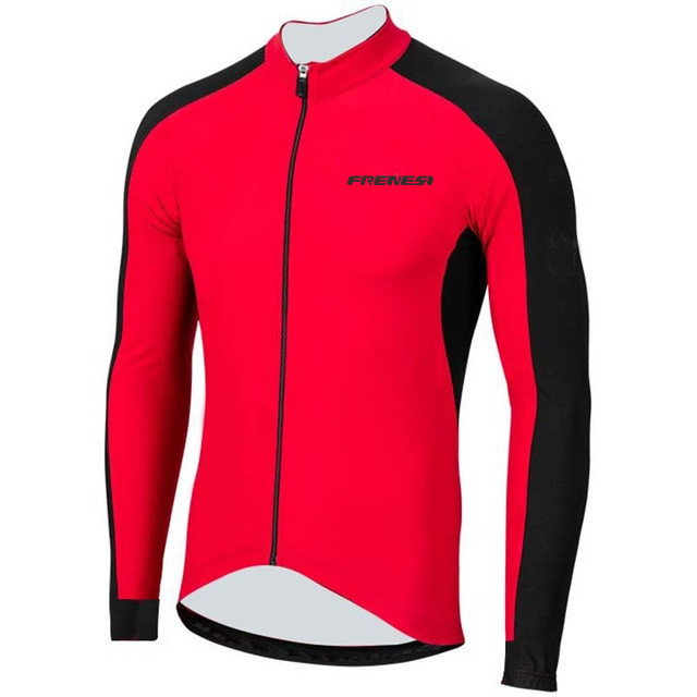 

2020 Frenesi new warm long sleeved cycling MTB cycling jersey ciclismo ciclismo jersey motocross downhill mtb, Winter9