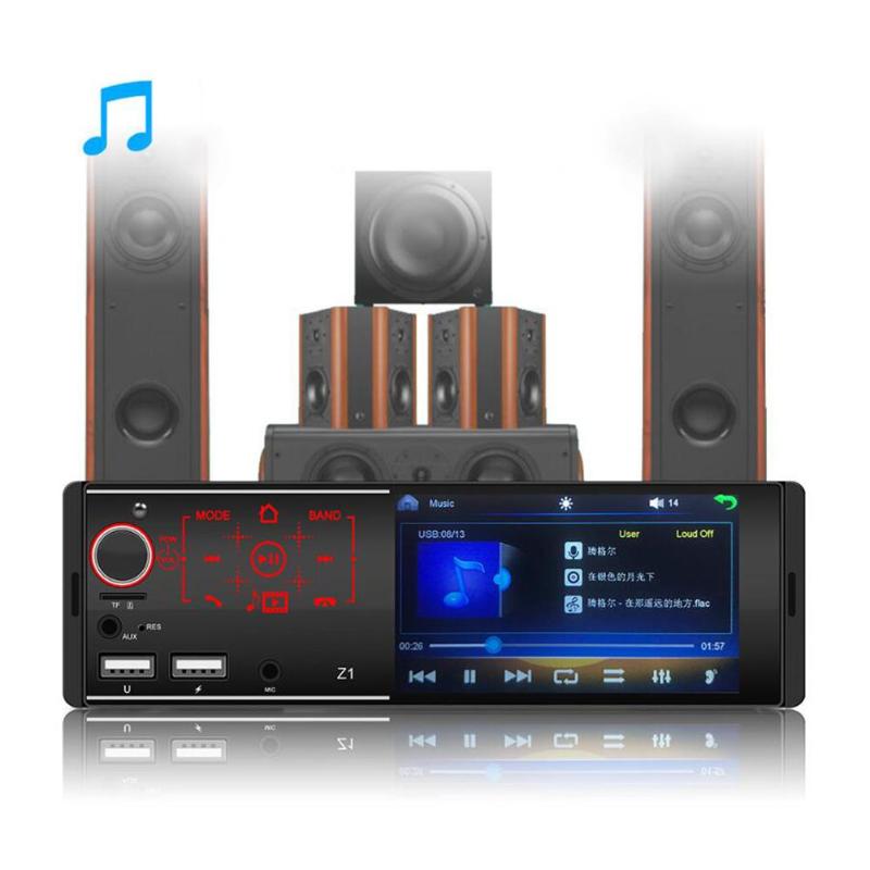 

4.1 Inch Touch screen Dual USB Car Bluetooth MP5 Player Card Radio Host Colorful Automobile Touch Screen MP5 Player 12V LCD