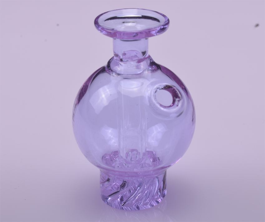 

US Color Glass Bubble Carb Cap UV Ball Carb Caps For Beveled Edge Quartz Banger Nails Glass Water Bongs Pipe Dab Rigs