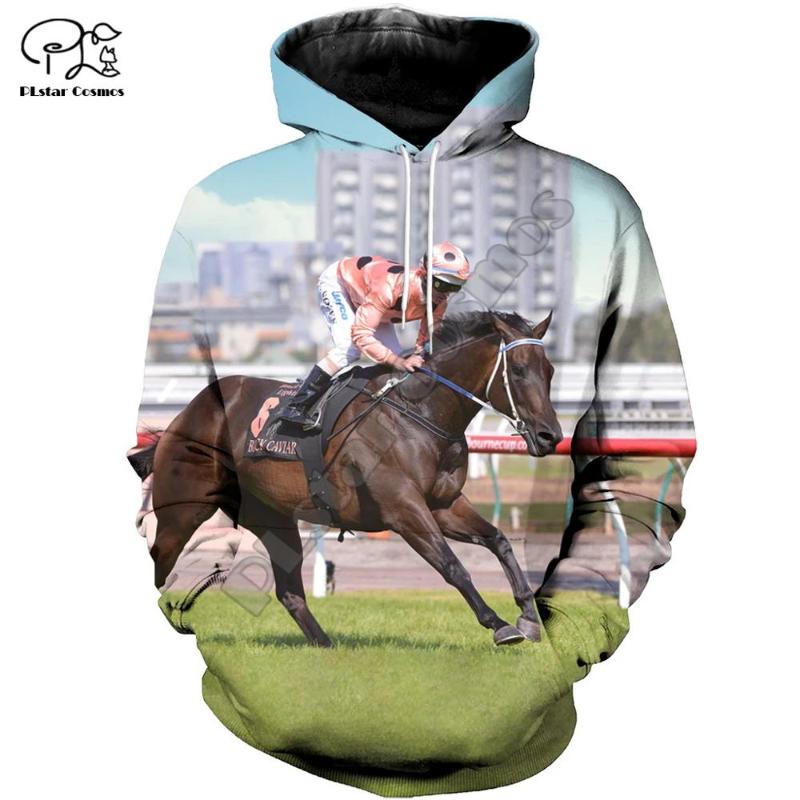

PLstar Cosmos Animal Horse Funny Long Sleeves Tracksuit New Fashion 3Dprint Unisex zipper/Hoodies/Sweatshirts/Jacket A-4