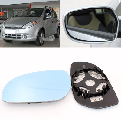 

For Chery A1 large field of vision blue mirror anti car rearview mirror heating modified wide-angle reflective reversing lens