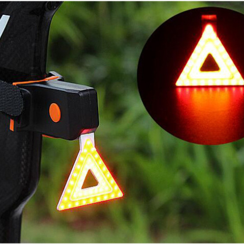 

Bike Lights Light Waterproof Cycling Helmet Taillight Lantern For Bicycle LED USB Rechargeable Safety Night Riding Rear