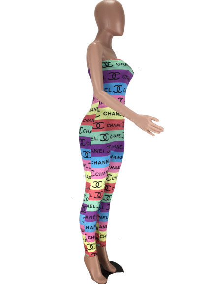 chanel rainbow jumpsuit