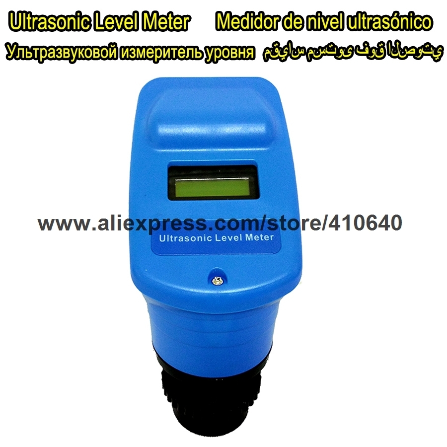 1 Piece 4 to 20mA Integrated Ultrasonic Level Meter Ultrasonic Water Level Gauge Range 15m 24VDC Power Supply From Factory!-image-463701193