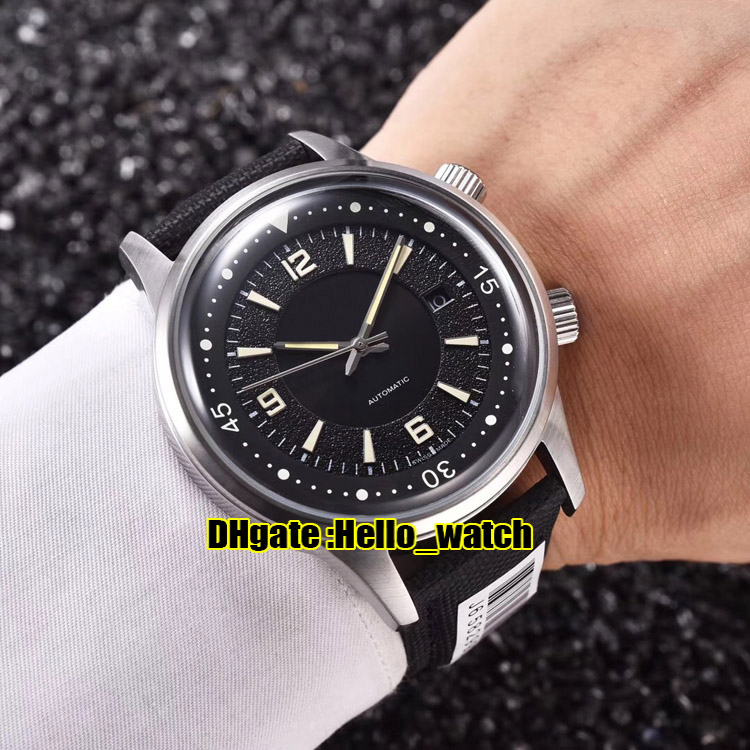 

New Polaris Date 42mm 9068670 9008470 Steel Case Black Dial Miyota 8215 Automatic Mens Watch Nylon/Leather Strap Sport Watches Hello_watch, J-g08 (5)