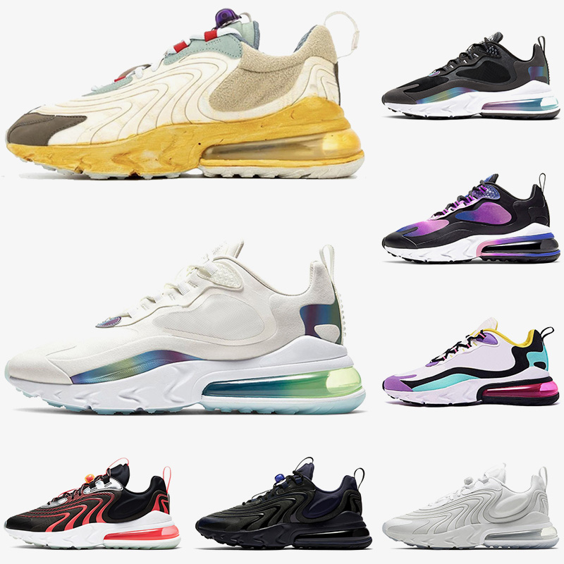 

Top Fashion React Eng Mens Womens Running shoes Triple White Black Travis Cactus Trails Magic Flamingo Bauhaus Blue Trainers Sneakers