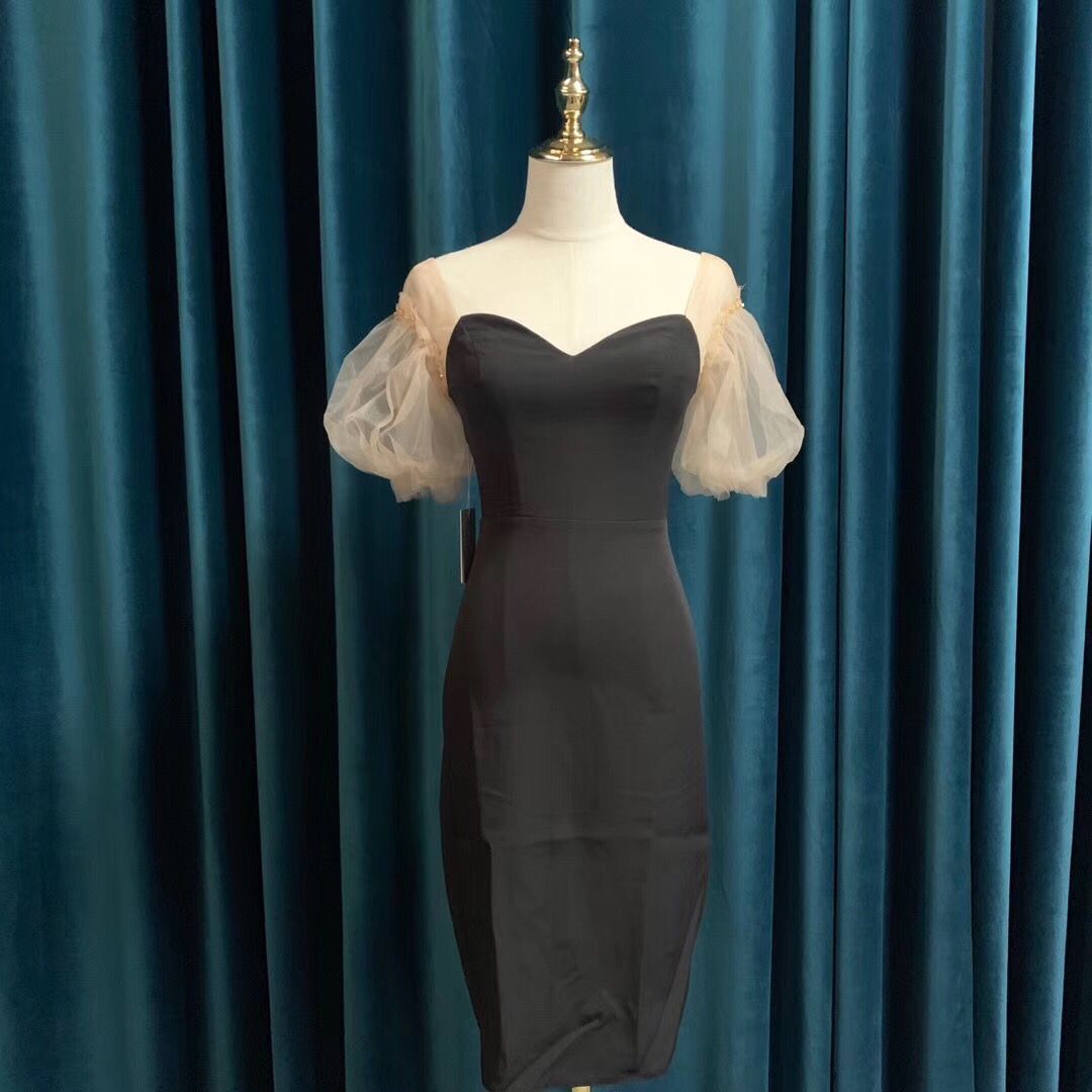 black tight dresses for homecoming