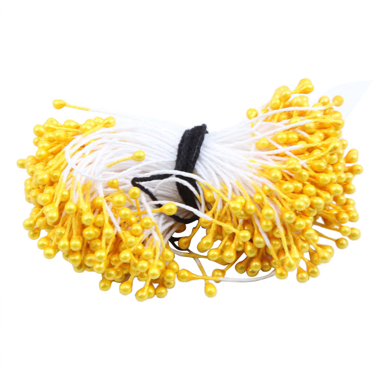 

280 PCS Simulation Flower Stamen For DIY Flower Decorative Accessories, Beige