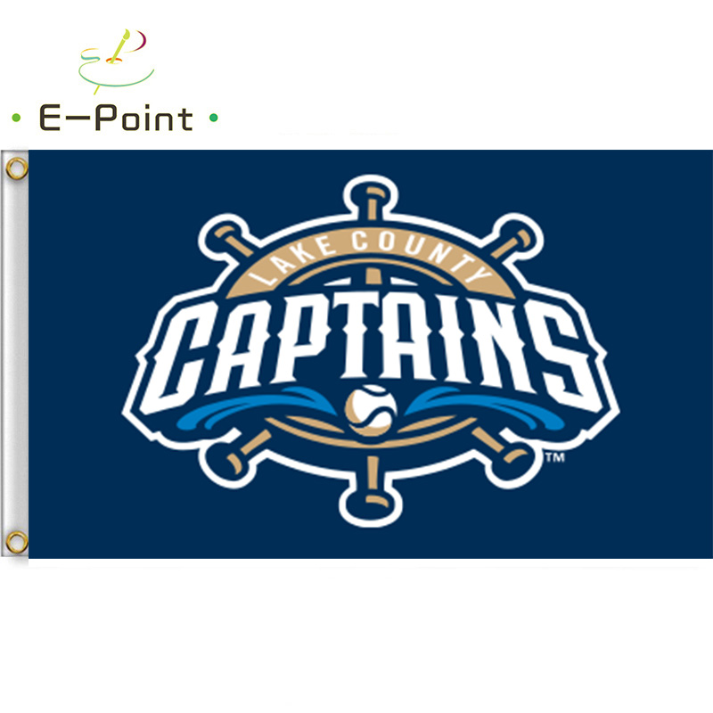 

MiLB Lake County Captains Flag 3*5ft (90cm*150cm) Polyester Banner decoration flying home & garden Festive gifts