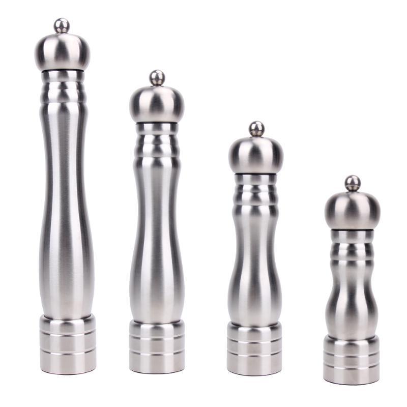 

Adjustable Manual Pepper Mill Stainless Steel Salt and Pepper Grinder Seasoning Spice Mill Kitchen Accessories Kitchen Tools