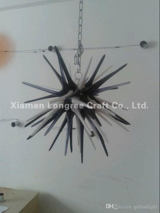 

Zhongshan Factory Designed Lamp Chandelier CE UL Certificate Hand Blown Glass Custom Made DIY Style Hanging Chandeliers