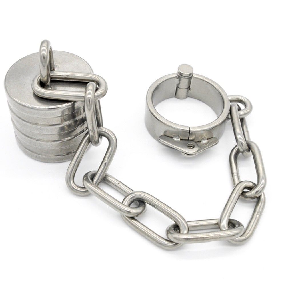 

Steel Stainless Device Chastity Testicle Ball Scrotum Chain Male T8754 16oz Stretchers Wxnqb