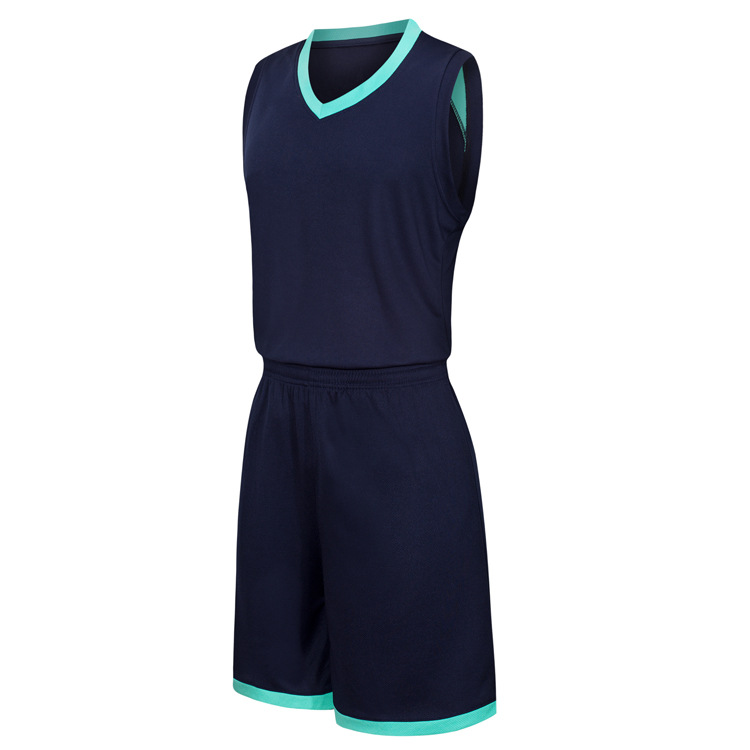 

2019 New Blank Basketball jerseys printed logo Mens size -XXL cheap price fast shipping good quality Dark Blue DB002, Multi