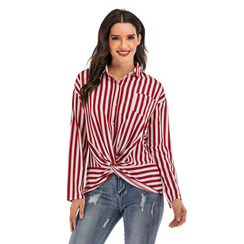 blusas rayadas de moda 2019