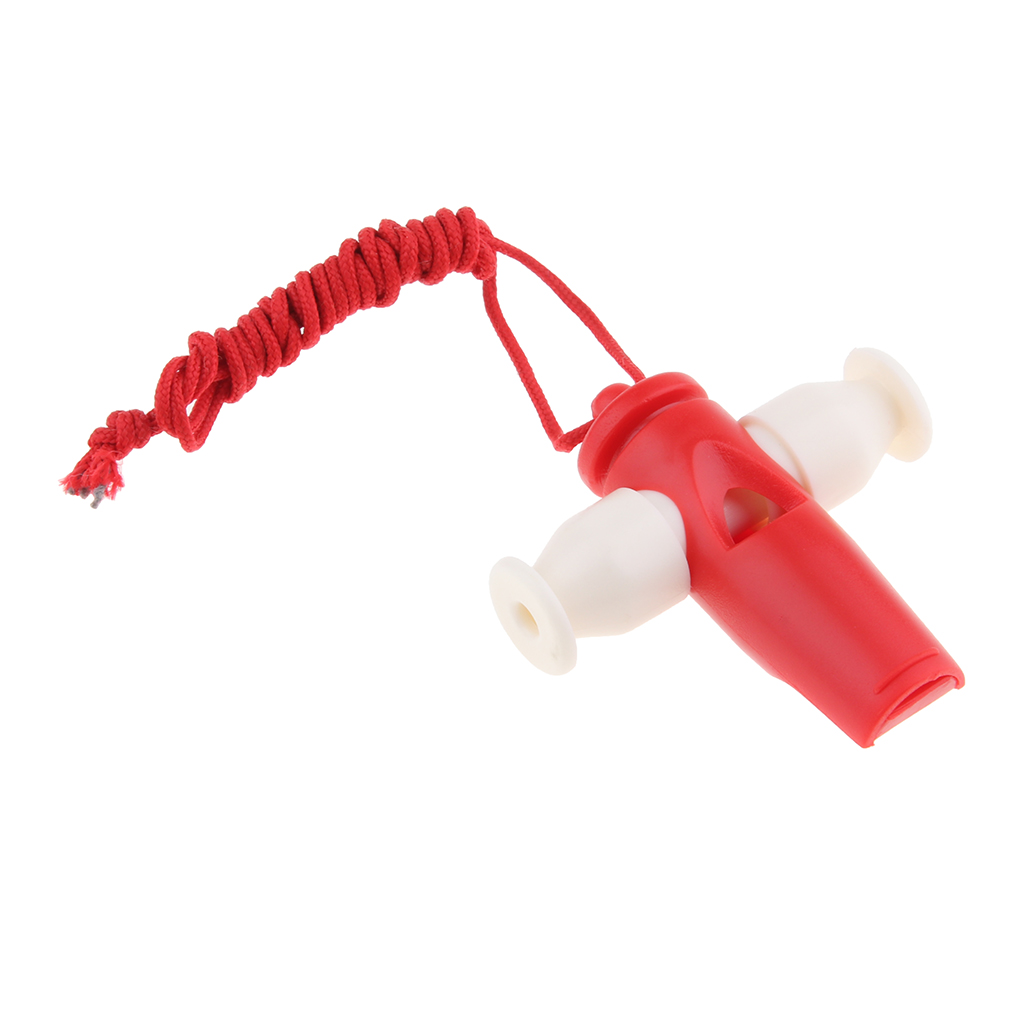 

1 Piece Kids Enviromental Plastic Whistle 3 Tone Toy Musical Instruments 2.4x2.3inch