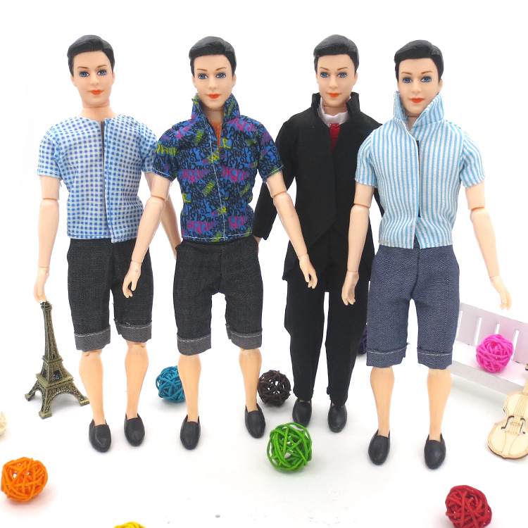 

Cute Boy Friend 14 Joints 30CM Doll Toy, Various Clothes, Prince Costume Casual Clothes Suit, Christmas Kid Birthday Girl Gift, Collect, 6-1