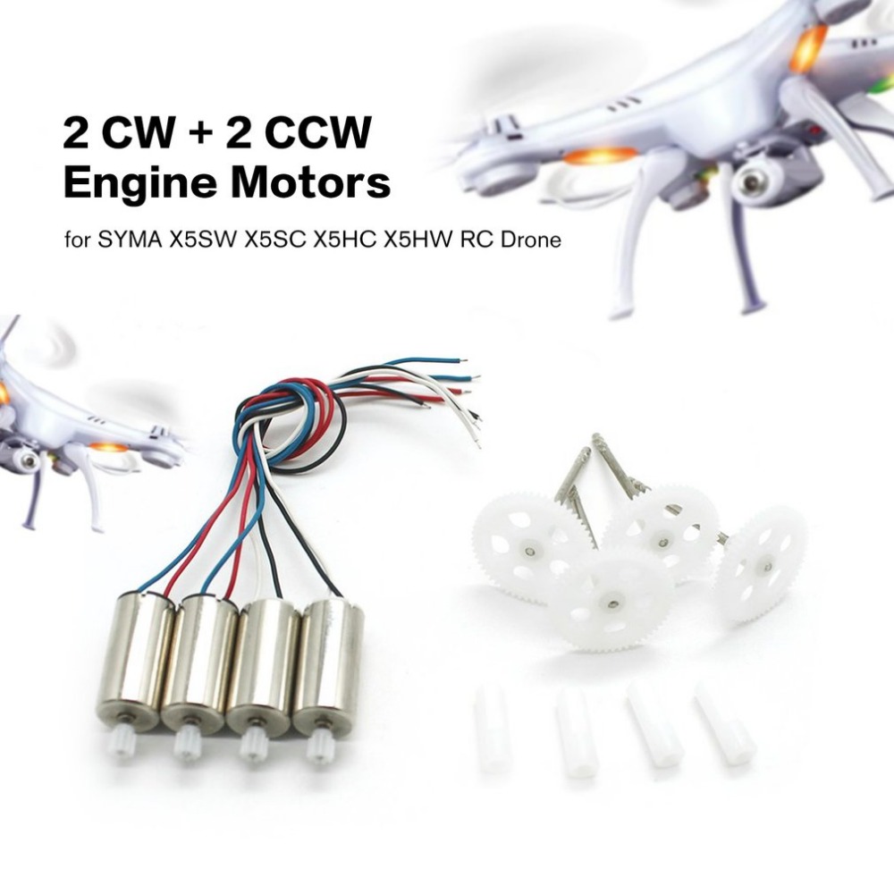 4 Stück Motoren für SYMA X5SW X5SC X5HW X5HC X5UW X5UC Quadcopter Drohne