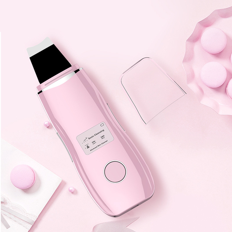

2019 Newest Best Seller 2019 Ion Skin Care LCD Screen Electric Facial Ultrasonic Skin Scrubber