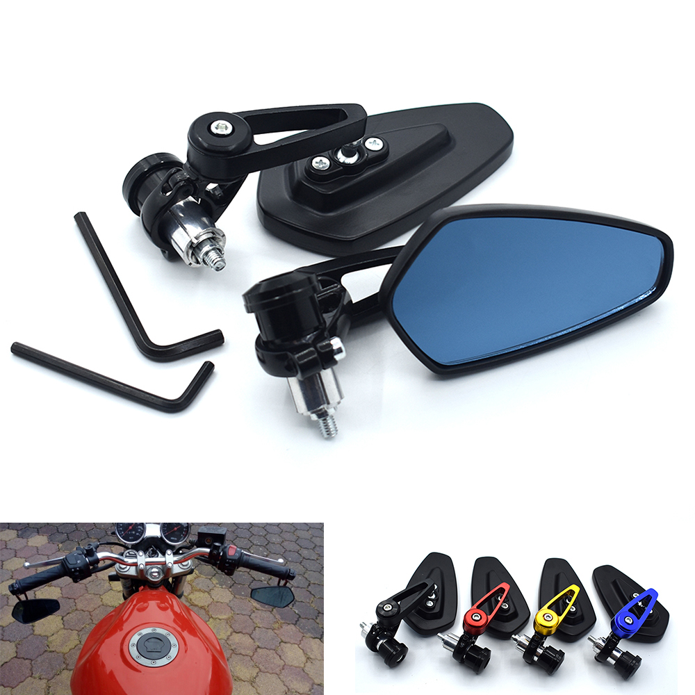 

Universal Motorcycle 7/8 "22mm Handlebar Side Side Mirror for Yamaha R1 R6 R125 R15 FZ16 FZ1 MT09 MT07 FZ6 XJR1300