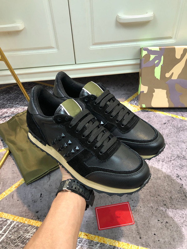 

2021 New Arrival Womens Designer Leather and Mesh Trainer Sneakers Fashion Luxury Casual Shoe Designer Shoes women, 01