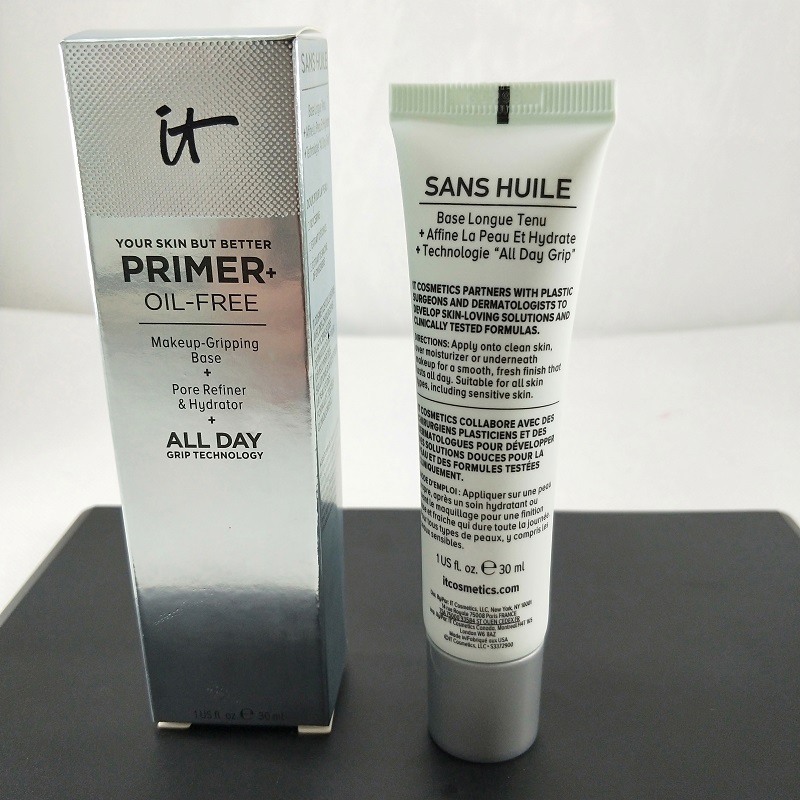 

CC+ Creams PRIMER OIL FREE 1087# Face Foundation Primer Makeup gripping base pore refiner hydrator 30ML Your Skin But Better