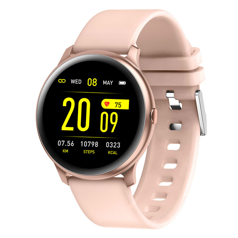 

KW19 Smart watch Women IP67 Waterproof Heart Rate Monitor Blood Oxygen Pressure Message Reminder Fitness Tracker Men Sport Smartwatch