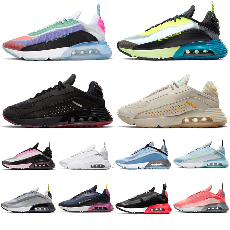 

New Men Women Be true 2090 running shoes Volt Blue Ice Blue Pink Foam mens fashion trainers sports sneakers runners, Futurism sail