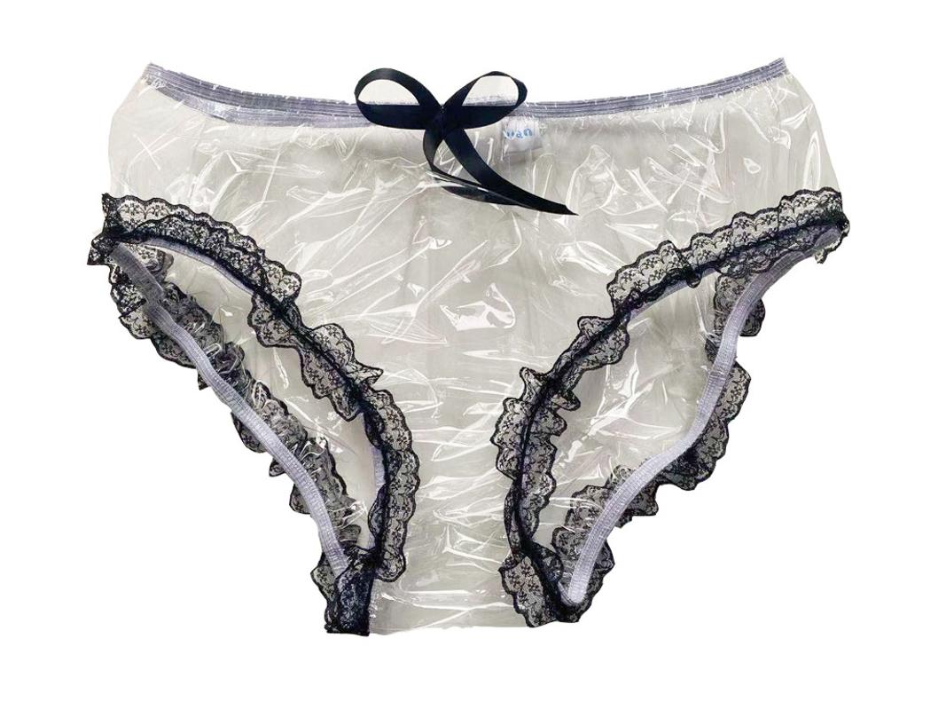 

Haian PVC Cami Briefs Lace Panties Ladies Briefs STL01-9