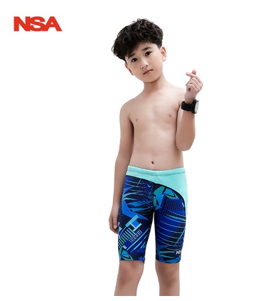 

Kids Printed Sport Nylon Spandex Swimming Trunks Board Beach Shorts Boys Surfing Training SwimWear BathingSuit Swim Shorts Pants