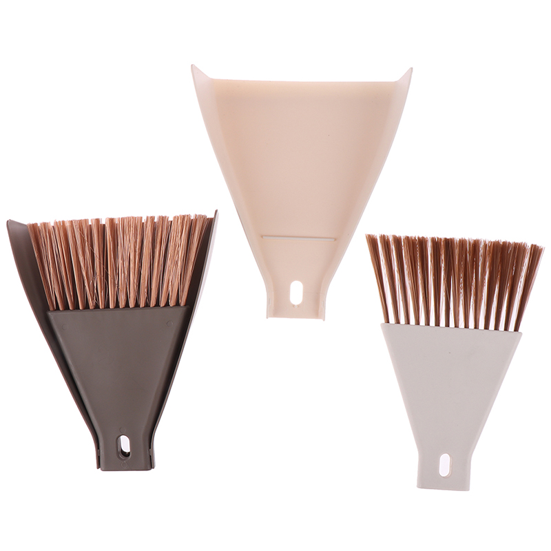 

Mini Desktop Broom and Dustpan Set Household Dust Pan and Brush Cleaning Tool