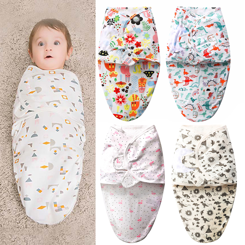 Baby Swaddle Blanket Baby Sleeping bags Baby Sleepsacks Wraps Infant SwaddCling Sleep Bag Infant Wrap Bags Cotton RN8011-image-528706731