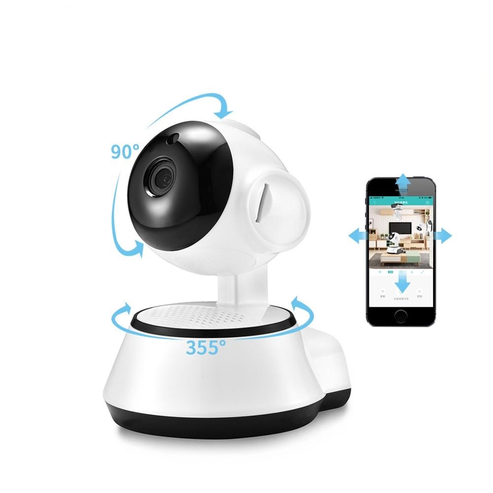 Moniteur de sécurité domestique intelligent, Mini caméra IP sans fil, Wifi HD, Vision nocturne, vidéosurveillance, audio bidirectionnel