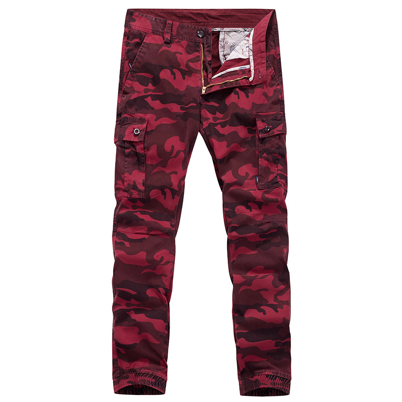 

Spring Cotton Pants Men Fashion Camouflage Street Trousers Mens Multi-pocket Pants Male High Quality Clothing Plus Size Bottoms, Dark grey