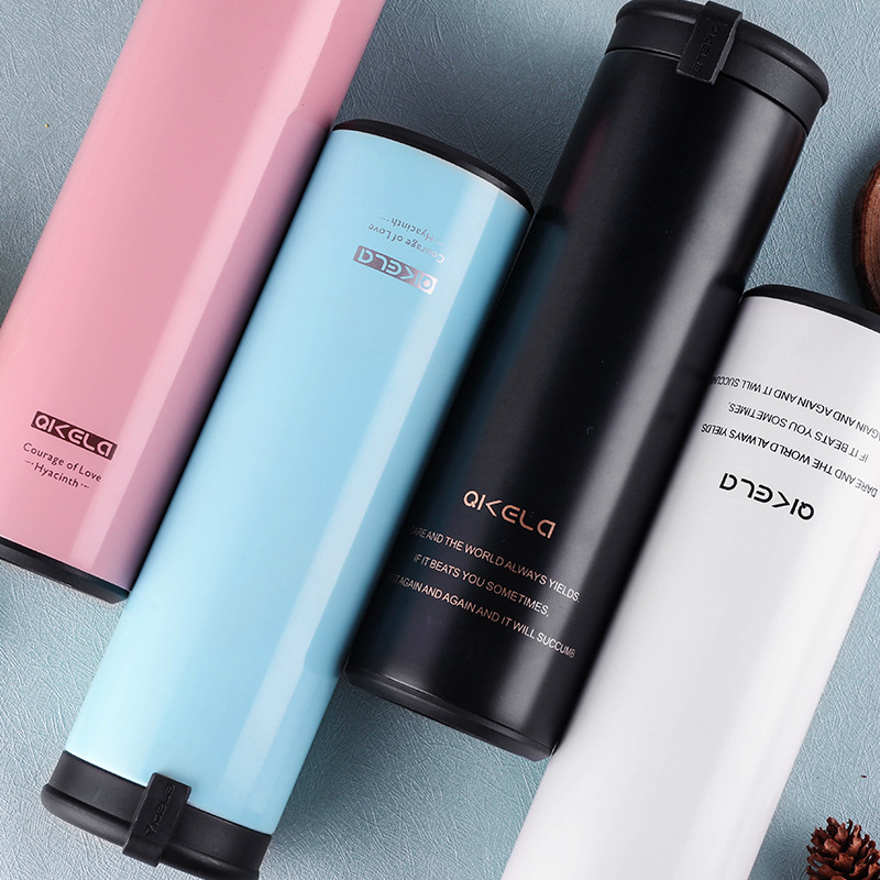 

450ml Girls Stainless Steel Vacuum Flask Female New Portable Hand Cup Korean Creative Gift Student Water Bottle Thermoses