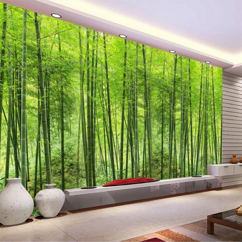 

papel de parede Custom wallpaper 3d photo mural living room bedroom bamboo background wall paper for walls 3 d Hotel wallpaper, As pic