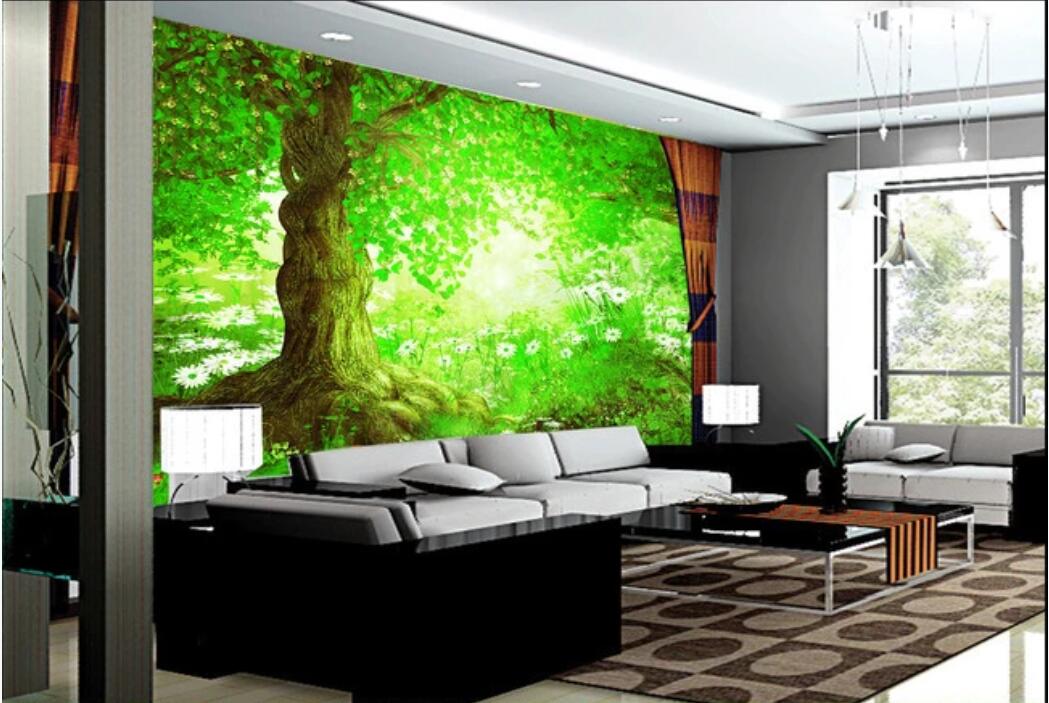 

3d wallpaper custom photo mural Fantasy elegant fairyland forest TV background wall design wallpaper for walls 3 d, Non-woven fabric