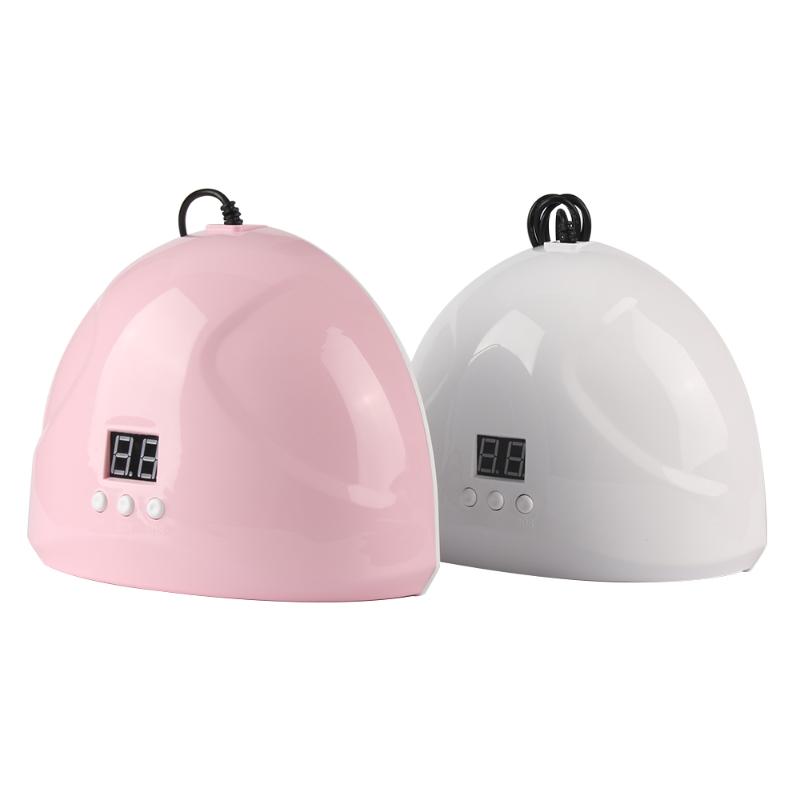 

36W UV Nail Lamp LED Nail Dryer Mini Lamp for Nails Manicure UV Gel Timing Machine Art Tool, Pink
