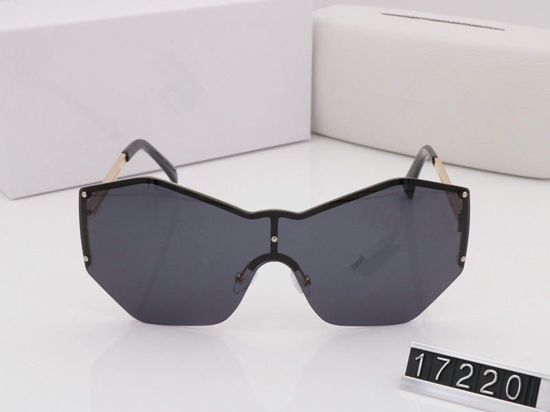 

1722 Sunglasses Rimless Frame Connection Lens UV400 Men Designer UV Protection Lens Steampunk Summer Square Style Comw With Package