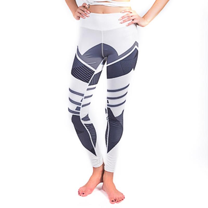 patterned running leggings