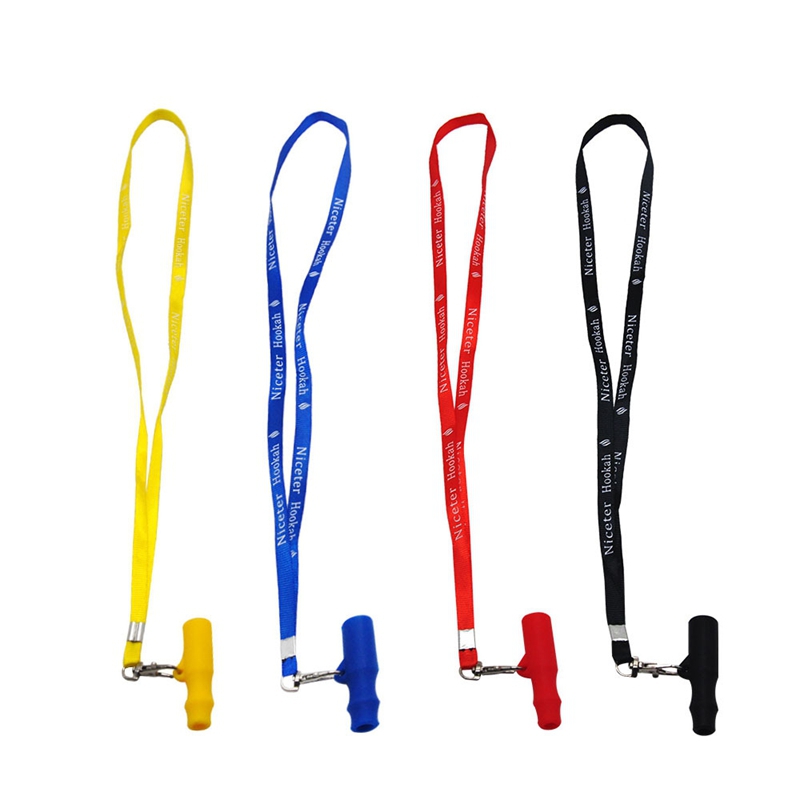 

Newest Portable Silicone Mounthpiece Tip Rope Necklace Pendant Test Mouth Innovative Design For Hookah Shisha Smoking Pipe Hose Nozzle